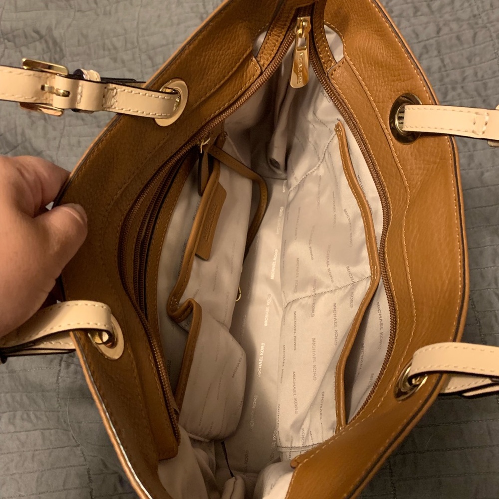 Tan Michael Kors Purse